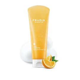 FRUDIA Tangerine Brightening Micro Cleansing Foam 145g / 후르디아 감귤 브라이트닝 마이크로 클렌징 폼 145g