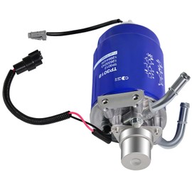 TP3018 12642623 Fuel Filter Housing with Head Assembly for Duramax Diesel 6.6L V8 Compatible with Chevy for Silverado 2005-2012 for GMC/Sierra 2500 HD 3500HD Replace OE 12639448, 904-517 Blue
