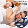 Chin Strap for Sleeping, Anti Snoring Chin Strap with Adjustable