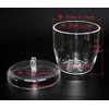 Quartz Crucibles Lab Crucible with Lids (10 ml, 50 ml,