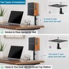 Vondynote Set of 2 Studio Monitor Stands Desktop Clamp Speaker