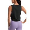 CRZ YOGA Pima Cotton Cropped Workout Tank Tops for Women