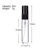 Enslz 5ml Perfume Mist Spray Bottles Refillable Mini Empty Travel