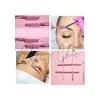 600 Cepillos Desechables Glitter Extensión Pestañas Mink Sinético Roomy Chic