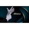 Handia - Guantes Blancos para militar, escolta, cadete, mesero, guante