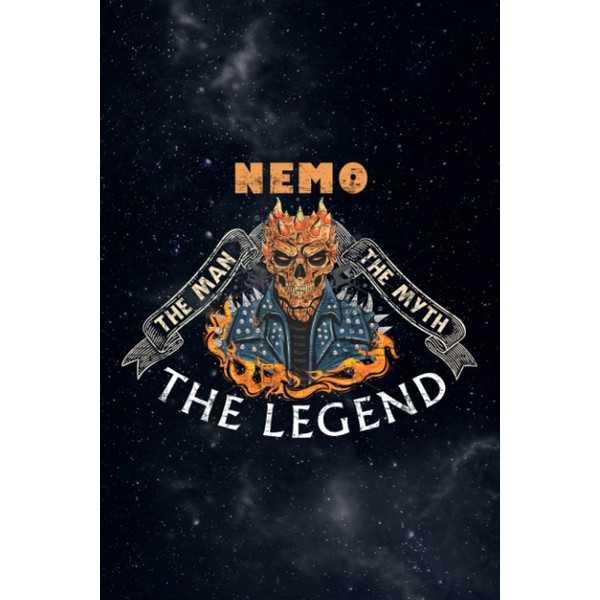 Password book Nemo The Man The Myth The Legend Grandpa