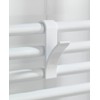 Wenko 4468160100 Hook for Towel Heaters Plastic Set of 2