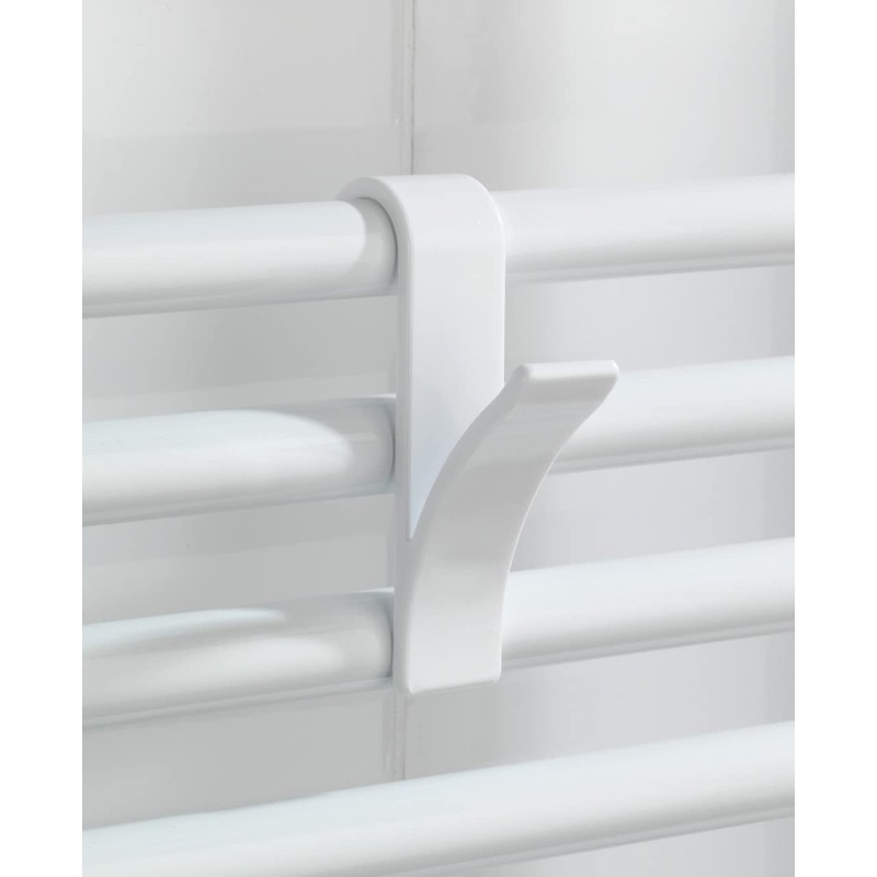 Wenko 4468160100 Hook for Towel Heaters Plastic Set of 2