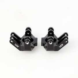 LCX Racing 1/10 RC Crawler Car CNC Machined Aluminium AR14B Front Axle Steering Knuckle for Axial RBX10 RYFT AXI03009 AXI03005, Upgrades Parts Accessories
