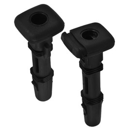 Gatuida Car Seat Headrests Repair Kit 2pcs Plastic Guide Tube for Front and Rear Headrests