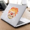 Enigma Design Company Heat Miser White Vinyl Nontransparent Decal Sticker