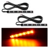 Nilight 2PCS 6-5050-SMD Waterproof Flexible Turn Signal Backup License Plate