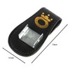 Laroal Billiards Snooker Accessories Leather Magnetic Belt Clip Chalk Holder