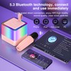 Mini Karaoke Machine for Kids - Portable Bluetooth Speakers with