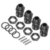 flexman Set of 4 Wheel Hex Hub, Aluminium Alloy RC