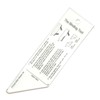 Acrylic Quilt Binding Tool Template Handy Measurement Ruler Binding Ruler