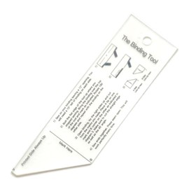 Acrylic Quilt Binding Tool Template Handy Measurement Ruler Binding Ruler for Precision Quilting