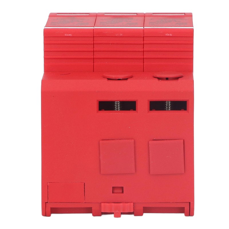 Orange Red Combiner Box Surge Protection Device Distribution Box Voltage