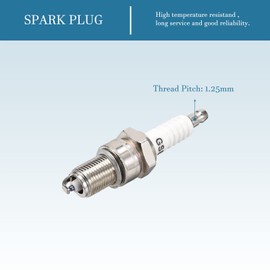 QUARKZMAN F7TC Spark Plug Small Engine Replacement for Chainsaws Motorcycles Jet Skis Boats and Snowmobiles