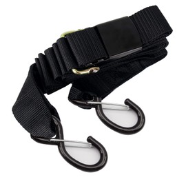 XSTRAP STANDARD 1PK 2''x 13' Gunwale Transom Boat Tie-Down, Marine Boat Trailer Strap with Hooks