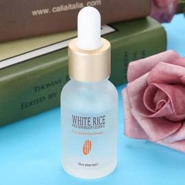 Esencia de Suero Facial, 15 Ml de Arroz para el Cuidado de la Piel, Suero de Piel de Alta Hidratación para Iluminar el Rostro, para Líneas Finas Y Tono de Piel
