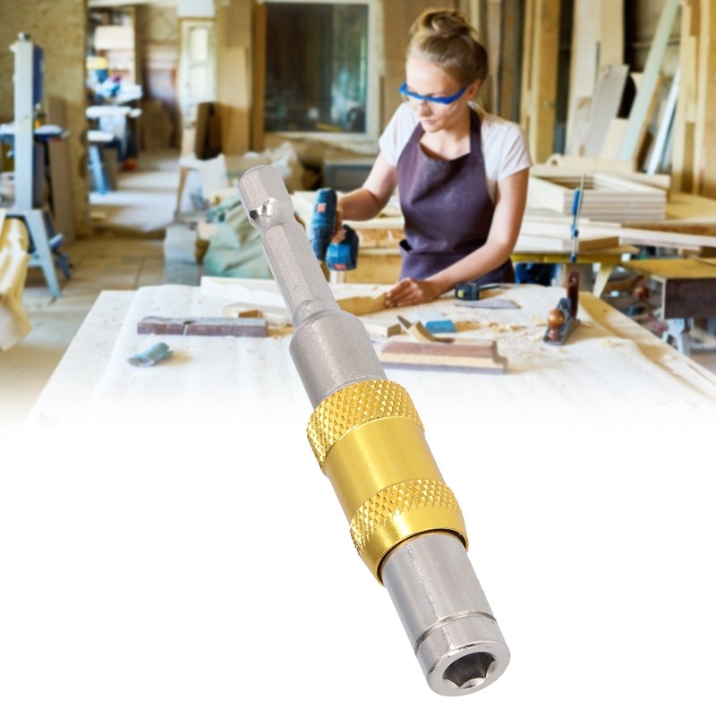 2Pcs Magnetic Screw Bit Holder Chrome Vanadium Steel Quick Change