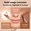 Oluac Concealer Concealer Dark Circles, Natural Matt, Sweat-Resistant, Waterproof, Durable,