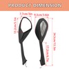 Worldmotop Offroad Rear View Side Mirror Adjustable Motorcycle Side Rearview