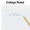 Staples 200055 College Ruled Filler Paper 5 1/2-Inch x 8