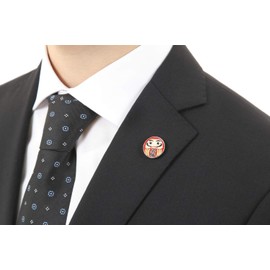 Don Flyee C0020 Best Winning Dharma Lapel Pin Butterfly Clutch Alloy