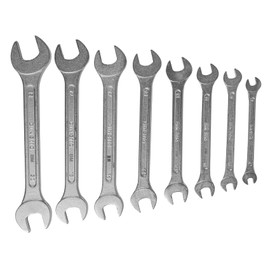 Brueder Mannesmann Werkzeuge M 110-08 Gabelschlüsselsatz 8-teilig