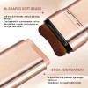 Corrector Maquillaje En Barra Base Bellapink Con Brochas 20g 02