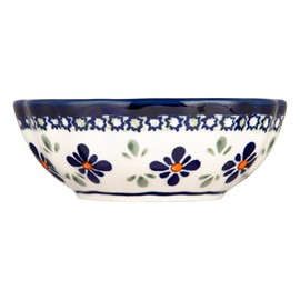 [Zaklady Ceramiczne Boleslawiec/zakuwadyi boresuwaヴxietu Pottery] Bowl (小鉢) 12 cm – DU60 po-rissyupotari-