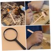 KICHOUSE 3sets Archaeological Digging Tools for Boys and Girls Excavation