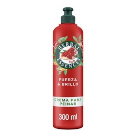 Herbal Essences Crema para Peinar Granada y Proteína Vegana 300 ml - Fuerza y Brillo