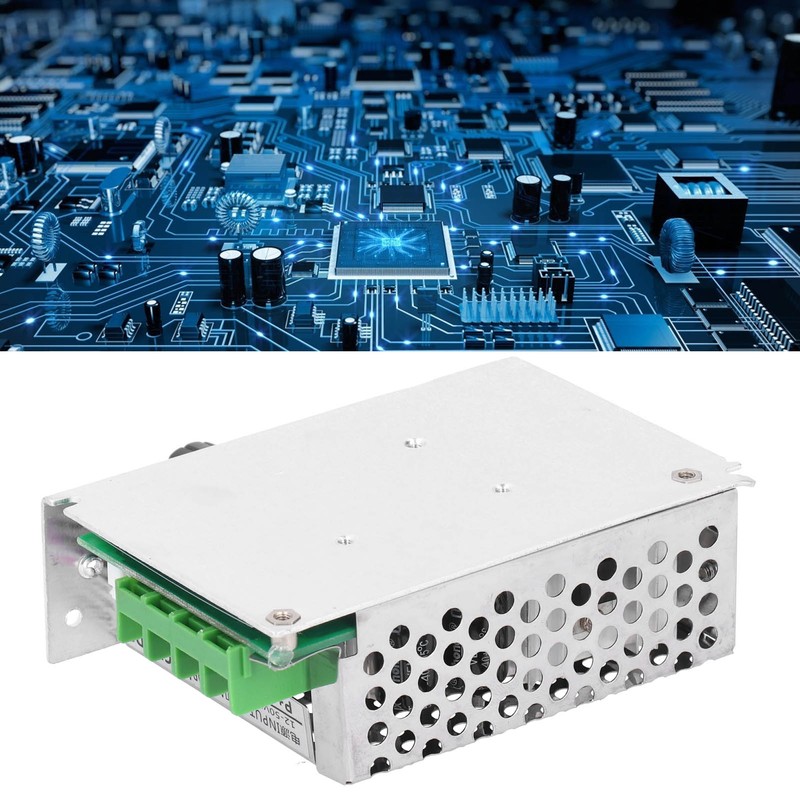 DC12V‑50V Professional PWM DC Motor Speed Controller Metal Shell 30A
