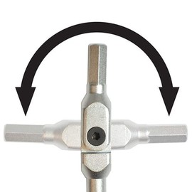 Bondhus HP8-IC-17 SINGLE Set 8 Chrome Hex Pro Wrenches 1/8-3/8in