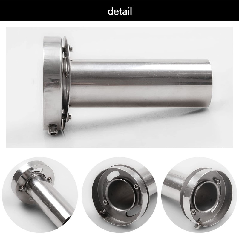 Moderno YM-250-IS 110 Pi Inner Silencer Motorcycle with Volume Control