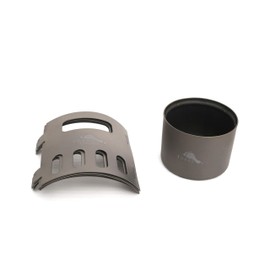 TOAKS Titanium Siphon Alcohol Stove Stand (Alcohol Stove Stand(FRM-02))