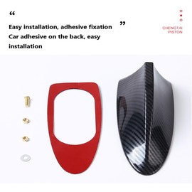 DINGFENG 1 PCS Shark Fin Aerial, Car Aerial, Dab Car Aerial, Car Aerial Toppers, Car Antennas, Car Antennas Haifischflosse, Car Aerial For Car Antennas，SUV，Trucks，Vans，Car Mods