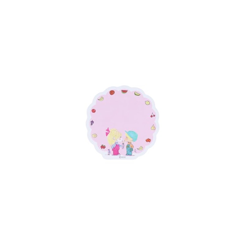 Sunstar Stationery Ado Mizomori Goods, Sticky Notes, Die Cut, Fruit