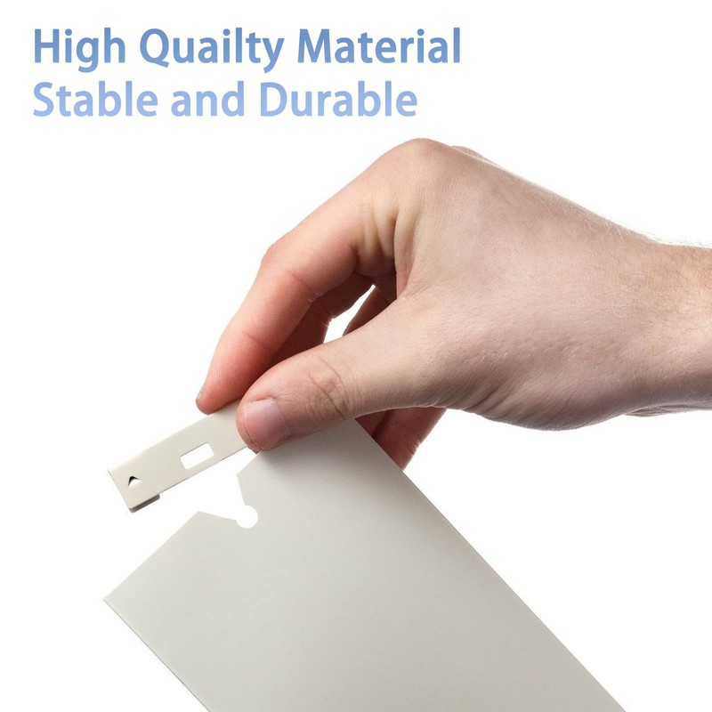 30 Pcs Vertical Blind Repair Vane Savers, White Blind Repair