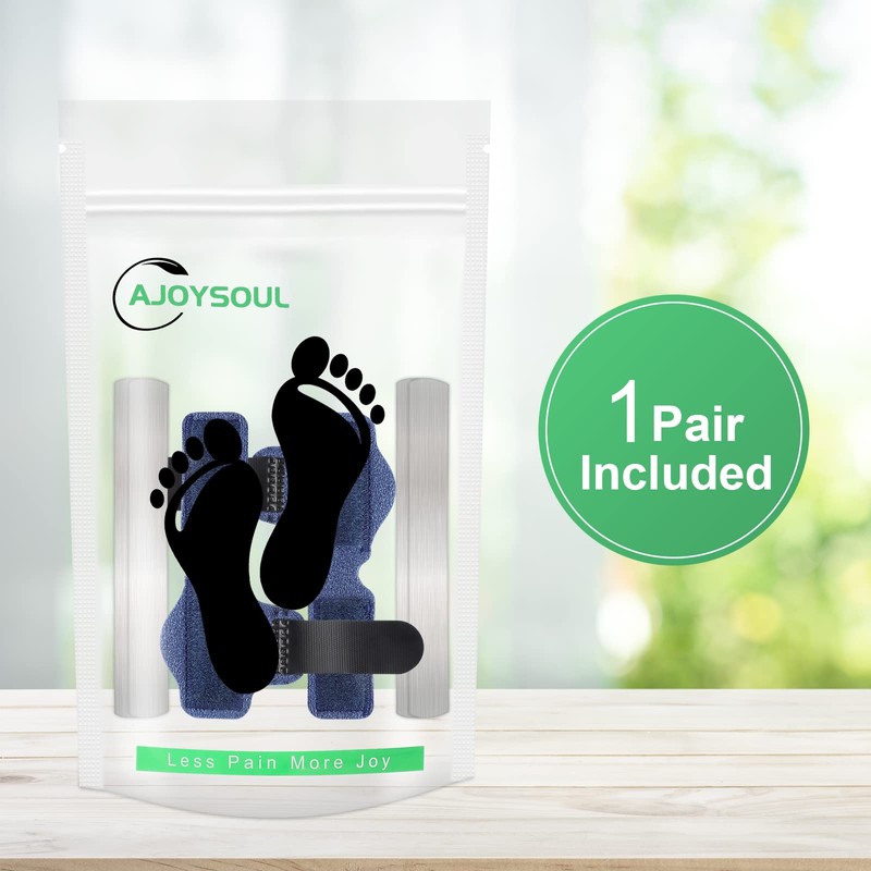 Ajoysoul Toe Splint for Women & Men, Adjustable Straightener Relief