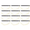 12PCS Tent Stakes Aluminum Alloy Three Edges Lightweight Tent Nail