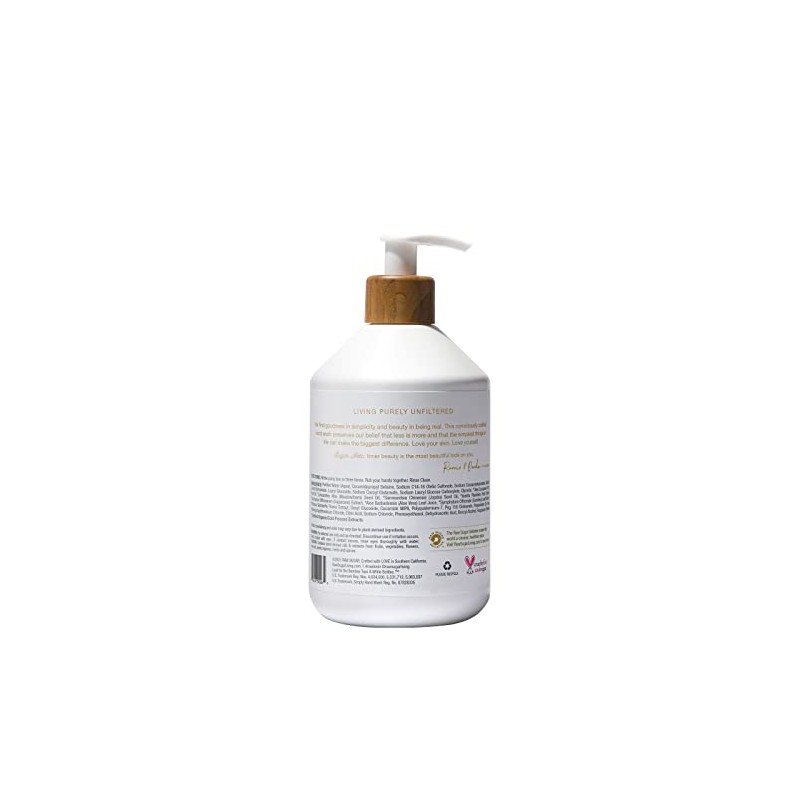 Raw Sugar Vanilla Bean Sugar Natural Hand Wash 16.9oz