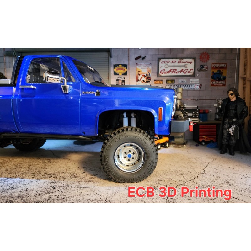ECB 3D Printing Front Winch Bumper for RC4WD K10 &