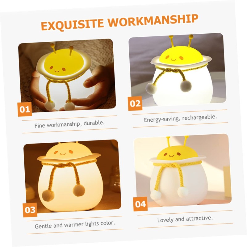 GRIRIW Pat Light Aesthetic Night Light Room Night Lamp Cartoon