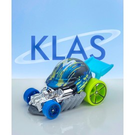 Hot Wheels Head Gasket (Turquoise, Green & Blue) 7/10 HW Art Cars 2022-184/250 (Short Card) - COMES IN A KLAS CAR KEEPER PROTECTIVE COLLECTORS CASE - HCX65