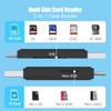 Lector de tarjetas SD USB 3.0 y USB C, adaptador
