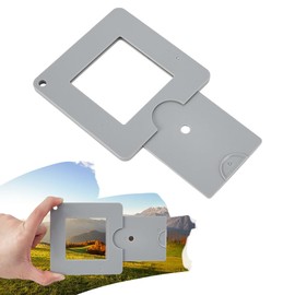 PLIGREAT 2 Pcs View Finder with Sliding Mechanism, Portable Adjustable View Catcher Color Isolation Viewfinder for Painting Drawing Photography